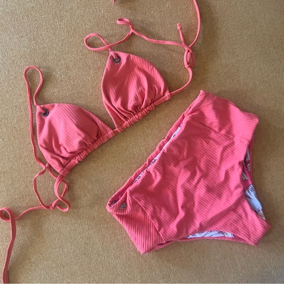 Maaji Other - Coral Reversible Bikini Set